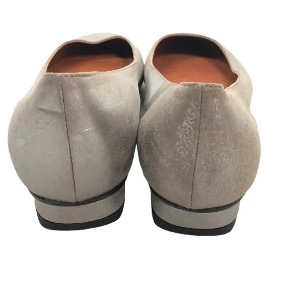 Aquatalia Perla Metallic Flat Size 8 - Picture 2 of 8